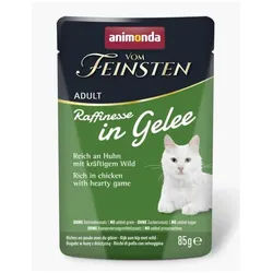 ANIMONDA Vom Feinsten Raffinesse Huhn mit Wild in Aspik 85g