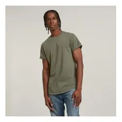 G-Star für Herren. D16396-2653-C496 T-Shirt Lash grün (XXS), Lässig, Kurzarm, Bio-Baumwolle, Nachhaltig
