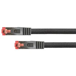 PYT 8063PY-015S - RJ45 Patchkabel Cat.6 PiMF schwarz 1,5 m