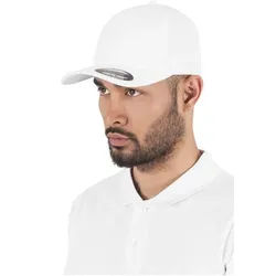 Flexfit Snapback Cap weiß S/M