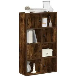 vidaXL Bücherregal NA Bücherregal Räuchereiche 60x24x101,5 cm Spanplatte braun