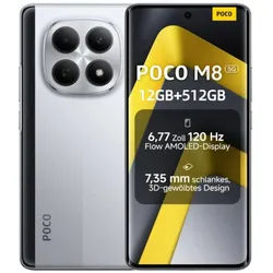 Xiaomi POCO M8 5G 12GB+512GB Smartphone (6.77 Zoll, 512 GB Speicherplatz, 50 MP Kamera)