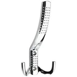 SO-TECH® Garderobenhaken JASMIN STRONG - extra stabile Ausführung (1 St), Variante lang Chrom poliert silberfarben