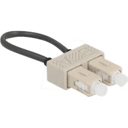 DELOCK 86922 - LWL Loopback Adapter, SC / OM2, Multimode, beige