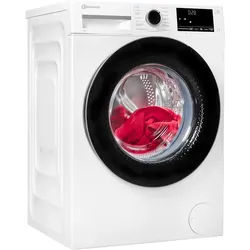 BAUKNECHT Waschmaschine B WM 8A7 BS, 8 kg, 1400 U/min, Adaptive Wash – Intelligente Anpassung für perfekte Waschergebnisse weiß