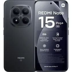 XIAOMI REDMI Note 15 Pro+ 5G 256 GB Black Dual SIM