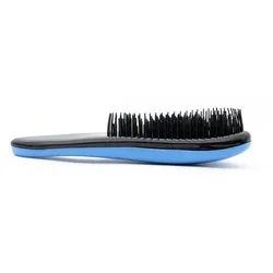 Intirilife Haarbürste, 1-tlg., Haarbürste Mini Bürste Detangler für Handtasche und Reisen blau