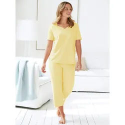 Le pyjama Hautnah jaune