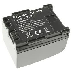 Akku für Canon VIXIA HF S100, Typ BP-809, 750 mAh
