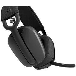 Logitech Headset Zone Vibe 100 Over-Ear-Kopfhörer mit integriertem Mikrofon Headset schwarz