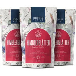 Monte Nativo Himbeerblätter Kräutertee lose Tee 3x300 g