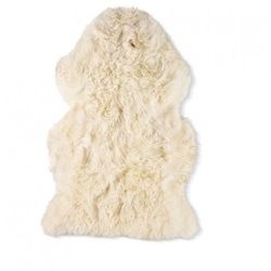 fellhof Lammfell naturweiss 90-100cm, Oeko-Tex-Leather-Standard zertifiziert und atmungsaktiv 1 St