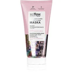 so!flow High Porosity Hair Protein-Emollient Mask stärkende Maske für brüchiges und strapaziertes Haar 200 ml
