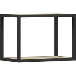 Cantus Wandregal , Anthrazit, Eichefarben , Metall, Holzwerkstoff , 50x35.2x29 cm , Made in Germany , hängend, in verschiedenen Holzdekoren erhältlich , Kleinmöbel