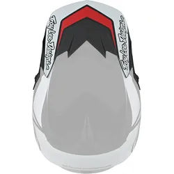 Troy Lee Designs GP Overload Helmschirm, schwarz-weiss für Männer