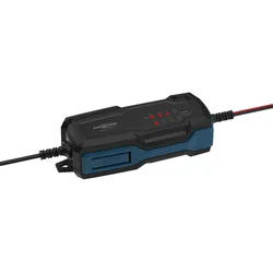 Ansmann BC 6-12 V/2A 8-Stufen Kfz-Ladegerät für 6V und 12V Blei-Säure-, Blei-Gel- und Blei-Vlies-Batterien, sowie 12V LiFePO4 Batterien
