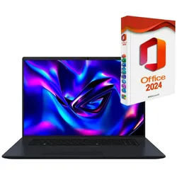 Asus VivoBook 18X, 18" WUXGA, Windows 11 Pro inkl. MS Office 2024 Pro Business-Notebook (45,7 cm/18 Zoll, AMD Ryzen 7 260H, Radeon, 500 GB SSD, Windows 11 Pro 64Bit + MS Office 2024, Beleuchtete Tastatur) 500 GB | 64 GB RAM