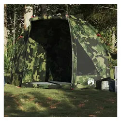 furnicato Angelzelt Campingzelt 210x170x125 cm Tarnfarbe wasserdicht bunt