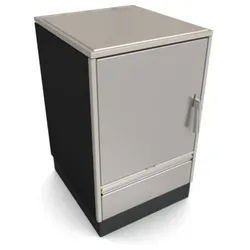 Glutos Küchenherd HH 02 G | edelstahl | Scharnier links | 5,5 kW