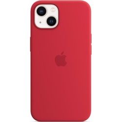 Apple Silikon Case mit MagSafe (iPhone 13), Smartphone Hülle, Rot