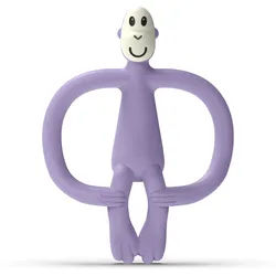 Matchstick Monkey Beißring Affe 1 St lila
