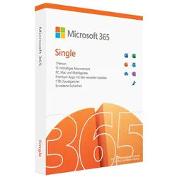 Microsoft Office 365 Single | Sofortdownload + Produktschlüssel | 5 Geräte - ...
