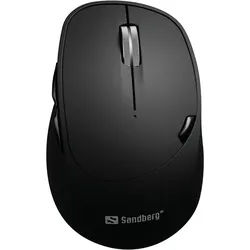 SANDBERG Wireless Mouse Pro Recharge schwarz, USB/Bluetooth