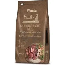 FITMIN Purity Senior Venison, Lamb& Rice Light 12kg