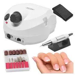 emeco Maniküre-Pediküre-Set Elektrisch Nagelfräser Pediküre Maniküre Set Nagel Fräser Set mit Fußp