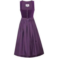 MarJo Dirndl 'Nussdorf', Rocklänge 70cm - Brombeer 50