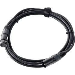 Pronomic Stage XFXM-2.5 Mikrofonkabel XLR 2,5 m Schwarz