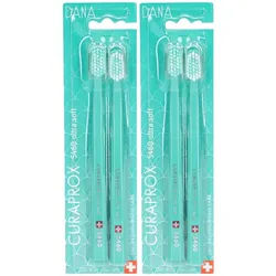 Curaprox 5460 Ultra Soft Zahnbürsten Duo Edition Dana 2 Stück