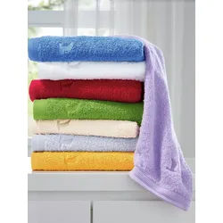 Handtuch Möve silber