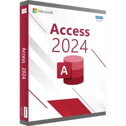 Microsoft Access 2024 Vollversion | Windows | Sofortdownload + Produktschlüssel