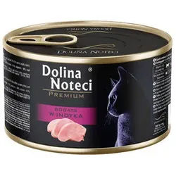 Dolina Noteci Premium für Katzen, reich an Truthahn, 185 g