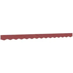 vidaXL Markisenvolant Burgunderrot 3,5 m