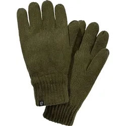 Brandit Lederhandschuhe Knitted Gloves grün M