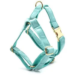 dazikemo Geschirr Hundegeschirr Lakeblue M blau