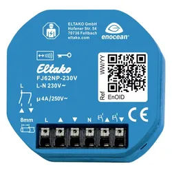 Eltako Funk-Jalousie- und Rollladen-Aktor 30200535 Smart-Home-Steuerelement blau