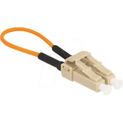 DELOCK 86930 - LWL Loopback Adapter, LC / OM2, Multimode, beige