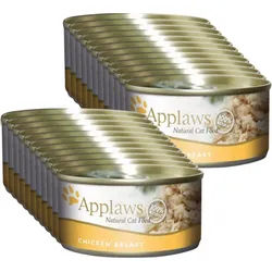 Applaws Katzen-Hühnerbrust 24x70g CUP