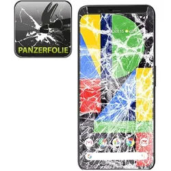 3x Panzerfolie für Google Pixel 4 ANTI-SCHOCK Displayschutz Displayfolie HD KLAR