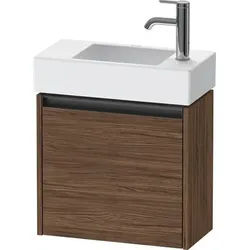 Duravit Ketho.2 Waschtischunterbau wandhängend Nussbaum dunkel Matt 484x238x440 mm - K25072R21210000 K25072R21210000