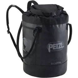 PETZL - Seilsack - BUCKET 45 - Gelb, Rot, Schwarz Schwarz