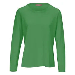 Le pull encolure ronde include vert