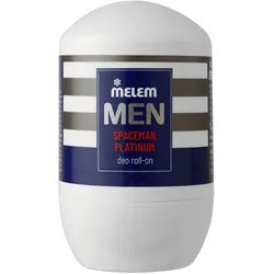 Melem Deo Roll On Spaceman Platinum mit intensivem Duft 50 ml Männer
