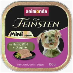 ANIMONDA Vom Feinsten Mini Senior Huhn/Wild/Oregano 100g
