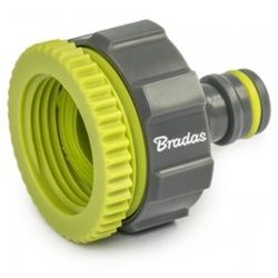 Hahnanschluß Adapter 3/4" zu 1" 2 in 1 Hahnstück LIME LINE LE-02199K BRADAS 3379