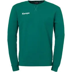 Trainingsshirt KEMPA "Sweatshirt TRAINING TOP Kids", Mädchen, Gr. 128, lagune, Obermaterial: 80% Baumwolle CO. 20% Polyester PES., Shirts