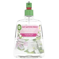 Air Wick 24/7 Active Fresh Aresolfreies Duftspray, Nachfüller, Nachfüllspray für den automatischen Air Wick Diffusor, 224 ml - Sprühflasche, Jasmin